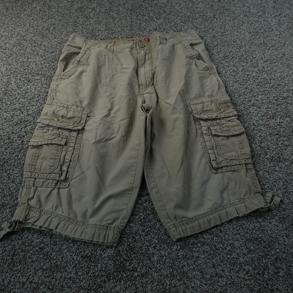 Unionbay Shorts Mens 32 Beige Brown Cargo Paratrooper Hiking Military Army Y2K